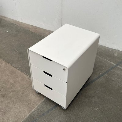 ATM Series Metal Office Trolley Container by Jasper Morrison for Vitra-UAH-1731626