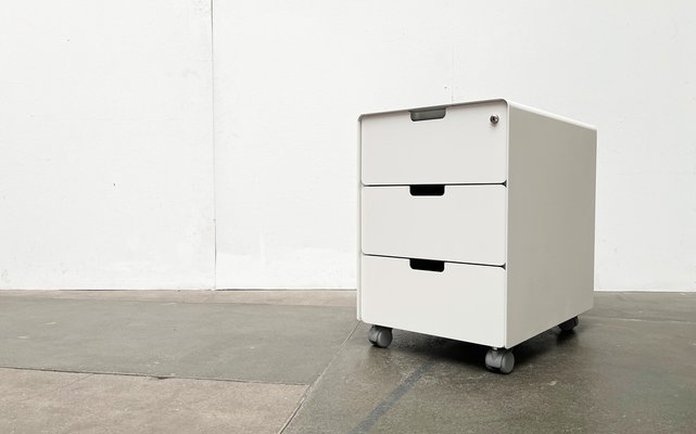 ATM Series Metal Office Trolley Container by Jasper Morrison for Vitra-UAH-1731626