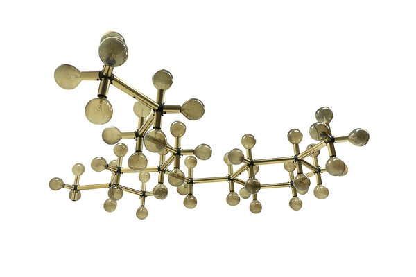 Atomic Ceiling Lamp by Haussmann for Swisslamps International, 1960s-TJQ-1140943