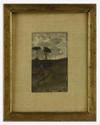 Attilio Pratella, Landscape, Oil Painting, Early 20th Century-ZCI-1788906