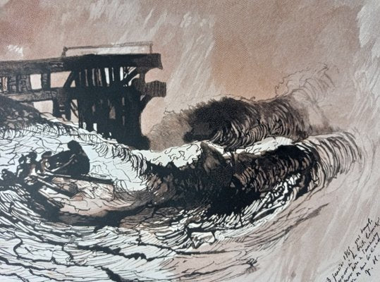 Aubert, Victor Hugo: La Vague, 1925, Engraving-NRC-1384484