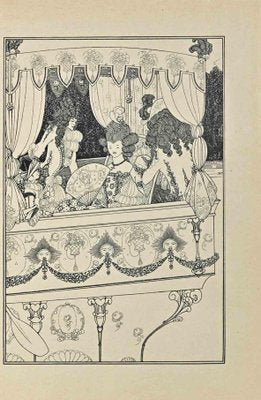 Aubrey Beardsley, The Barge, Original Lithograph, 1896-ZCI-1335813