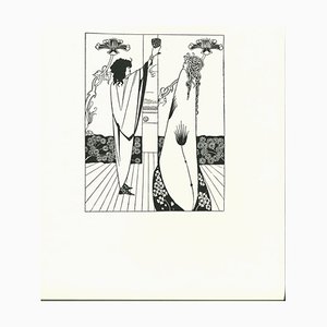 Aubrey Vincent Beardsley, Comment Tristan But Le Philtre D'amour, Lithograph, 1970-ZCI-884344