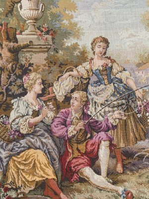 Aubusson Style Jacquard Tapestry-YMM-1062008