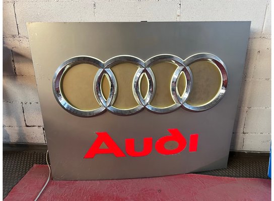 Audi Backlit NEON Sign, 1980s-LAM-1770540