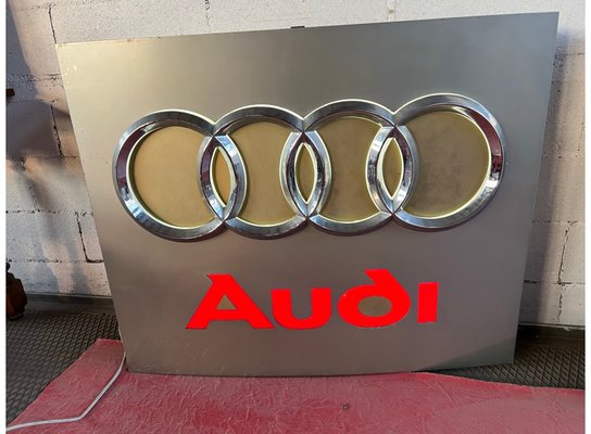 Audi Backlit NEON Sign, 1980s-LAM-1770540