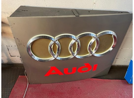 Audi Backlit NEON Sign, 1980s-LAM-1770540