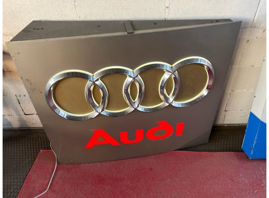 Audi Backlit NEON Sign, 1980s-LAM-1770540