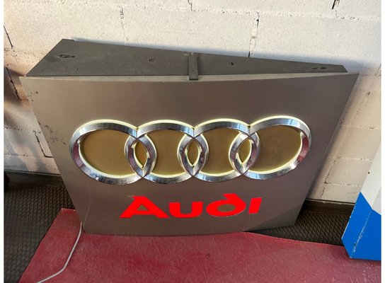 Audi Backlit NEON Sign, 1980s-LAM-1770540