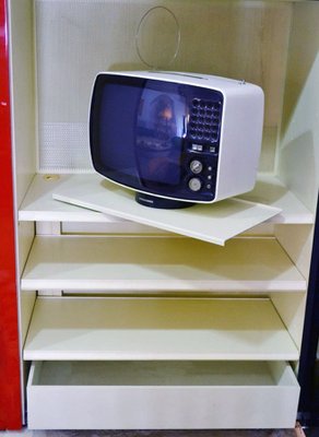 Audio and Video Play Center by Giotto Stoppino for Acerbis, 1980s-HS-278382