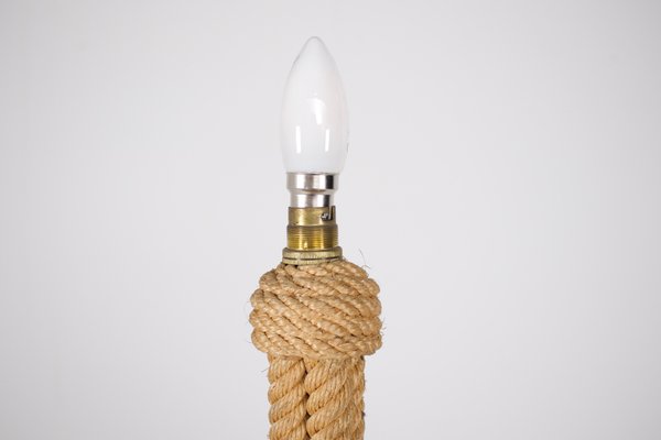 Audoux-Minet Rope Floor Lamp, 1950s-OWS-1769369