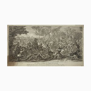 Audran Le Brun, La Vertu est Digne de l'Empire du Monde, Engraving-QKG-1363674