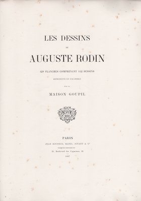 Auguste Rodin, Group with Francesca Da Rimini, 1897, Engraving & Paper-YWW-2017569