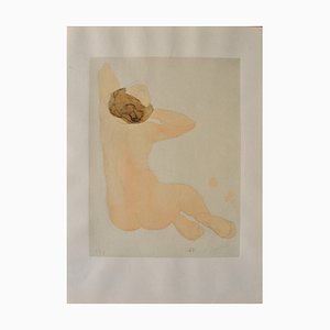 Auguste Rodin, Nude from Behind, Engraving-KHH-2023036