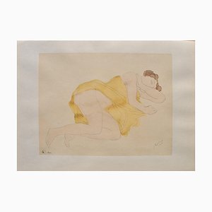 Auguste Rodin, Reclining Nude, Engraving-KHH-2023038