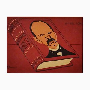 Augusto Majani - Dictionary - Original Lithograph - Early 20th Century-ZCI-842921