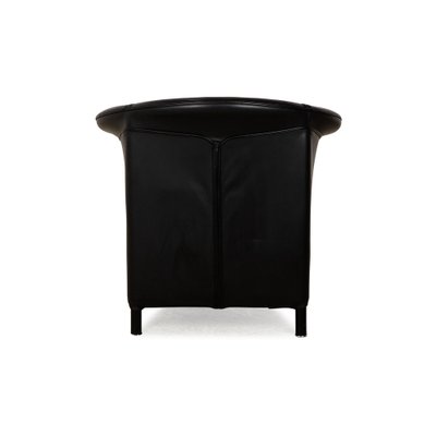 Aura Leather Armchair in Black from Wittmann-RQW-2036314