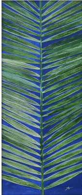 Aurélie Trabaud, Palm Leaf, 2022, Acrylic-ZHZ-1753687