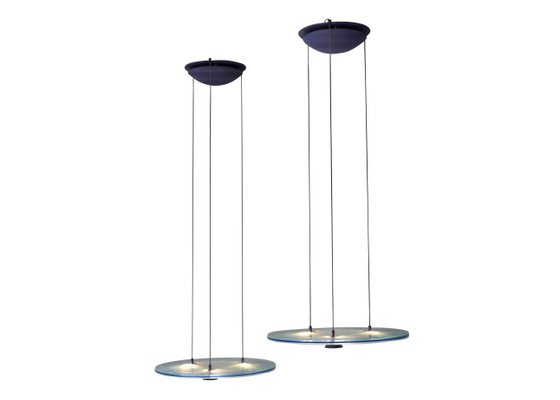 Aurora Pendant Lamps from Arteluce, Set of 2-TE-1312215