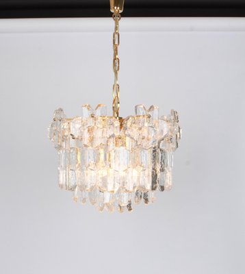 Austria Gilt Brass Murano Glass Chandelier Palazzo from Kalmar, 1970s-UGR-1086070