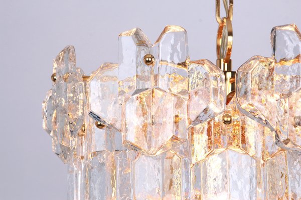 Austria Gilt Brass Murano Glass Chandelier Palazzo from Kalmar, 1970s-UGR-1086070