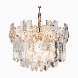 Austria Gilt Brass Murano Glass Chandelier Palazzo from Kalmar, 1970s-UGR-1086070