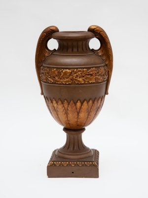 Austrian Amphora Ceramic Vase in Classism Style, 1885-KL-1769268