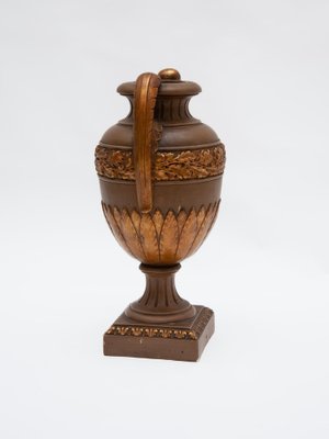 Austrian Amphora Ceramic Vase in Classism Style, 1885-KL-1769268