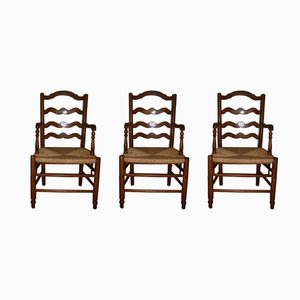 Austrian Armchairs, 1930s, Set of 3-VA-801723