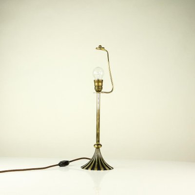 Austrian Art Deco Brass Table Lamp from Richard Rohac, 1930s-FUP-694361