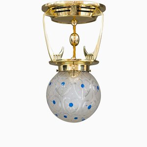 Austrian Art Deco Ceiling Lamp, 1920s-SPD-866248