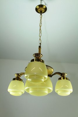 Austrian Art Deco Chandelier, 1930s-ZWH-776170