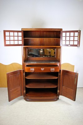 Austrian Art Nouveau Cabinet in Mahogany by August Ungethüm, 1900-TQA-1322068