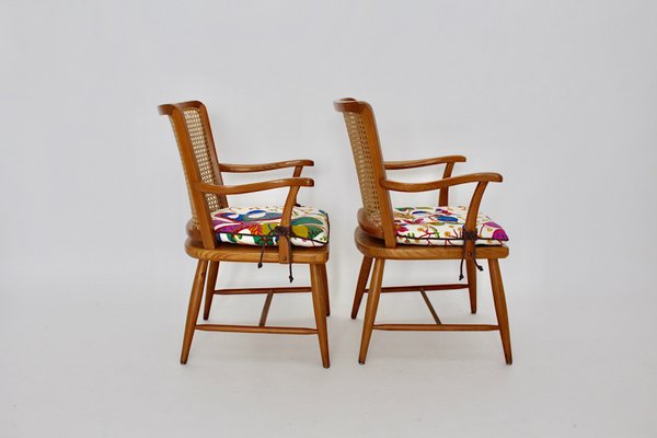 Austrian Ashwood Armchairs by Josef Frank, 1920s, Set of 2-NB-569018