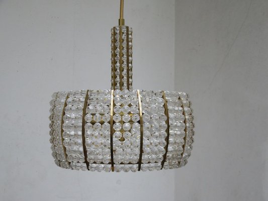 Austrian Brass and Acrylic Ceiling Lamp by Emil Stejnar for Rupert Nikoll, 1960s-EY-627413