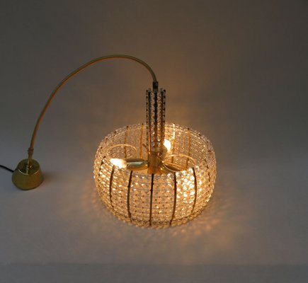 Austrian Brass and Acrylic Ceiling Lamp by Emil Stejnar for Rupert Nikoll, 1960s-EY-627413