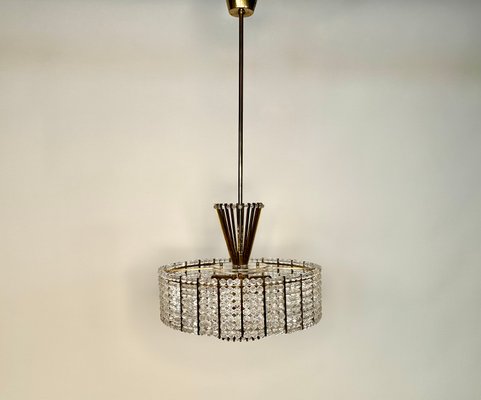 Austrian Brass Ceiling Light by Emil Stejnar for Rupert Nikoll, 1950s-JP-1787830