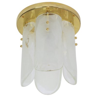 Austrian Brass Murano Glass Light Fixture from Kalmar, 1970-UGR-1086245