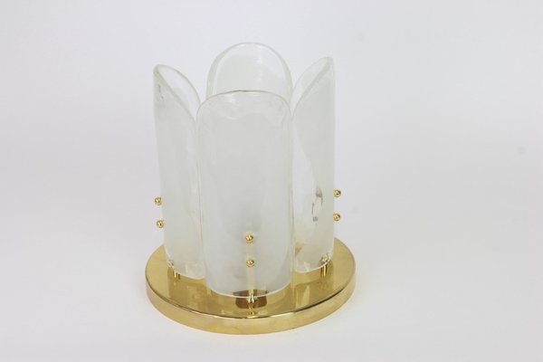 Austrian Brass Murano Glass Light Fixture from Kalmar, 1970-UGR-1086245