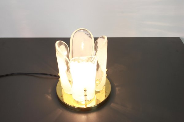 Austrian Brass Murano Glass Light Fixture from Kalmar, 1970-UGR-1086245