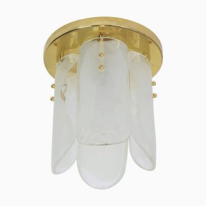 Austrian Brass Murano Glass Light Fixture from Kalmar, 1970-UGR-1086245