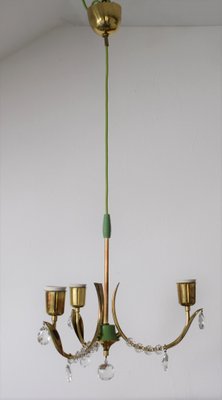 Austrian Ceiling Lamp from Rupert Nikoll, 1950s-VA-860586