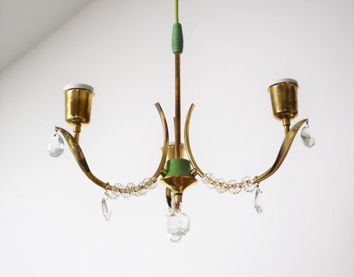 Austrian Ceiling Lamp from Rupert Nikoll, 1950s-VA-860586