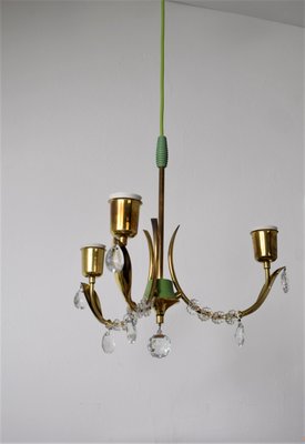 Austrian Ceiling Lamp from Rupert Nikoll, 1950s-VA-860586