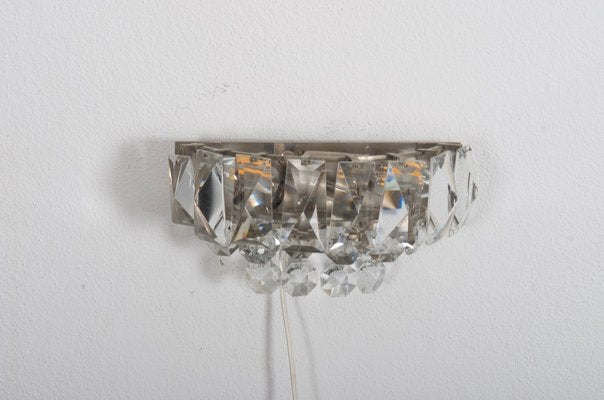 Austrian Crystal Sconces from Bakalowits & Söhne, 1960s, Set of 2-AX-847998