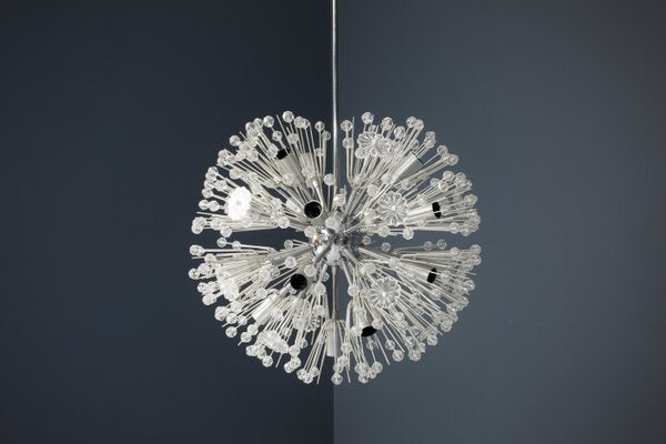 Austrian Dandelion Sputnik Chandelier by Emil Stejnar for Rupert Nikoll, 1955-ITV-1299221