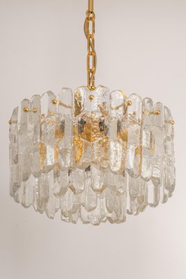 Austrian Gilt Brass Crystal Glass Light Fixture from Kalmar, 1970-UGR-1093006