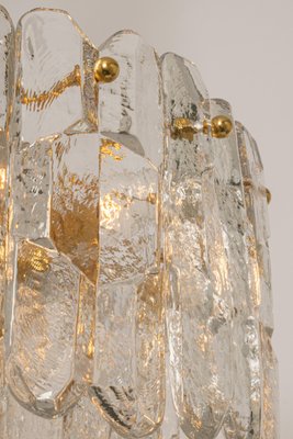 Austrian Gilt Brass Crystal Glass Light Fixture from Kalmar, 1970-UGR-1093006