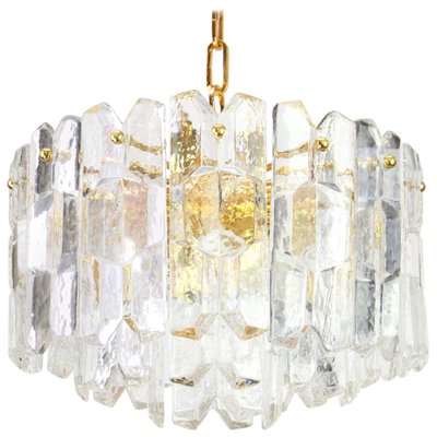 Austrian Gilt Brass Crystal Glass Light Fixture Palazzo from Kalmar 1970-UGR-1086057