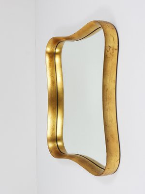 Austrian Gilt Wood Mirror by Max Welz Vienna, 1940s-MWV-1823396